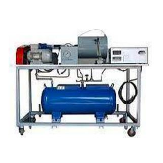 Two Stage Reciprocating Air Compressor Test Rig