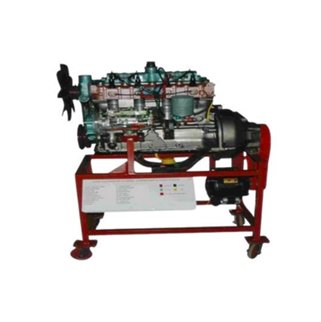 Four Stroke Four Cylinder Diesel Engine Cut Section Model