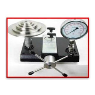 Dead Weight Pressure Gauge Tester